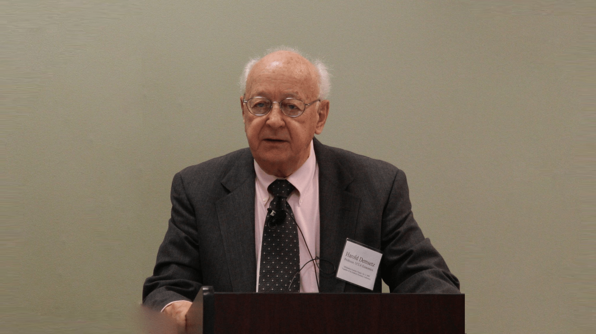 Harold Demsetz 101: The Pioneer of New Institutional Economics