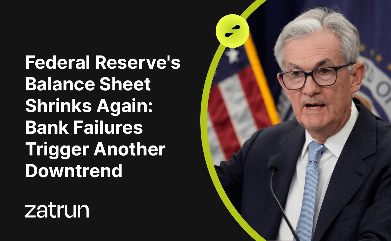 Federal Reserve's Balance Sheet Shrinks Again: Bank Failures Trigger Another Downtrend