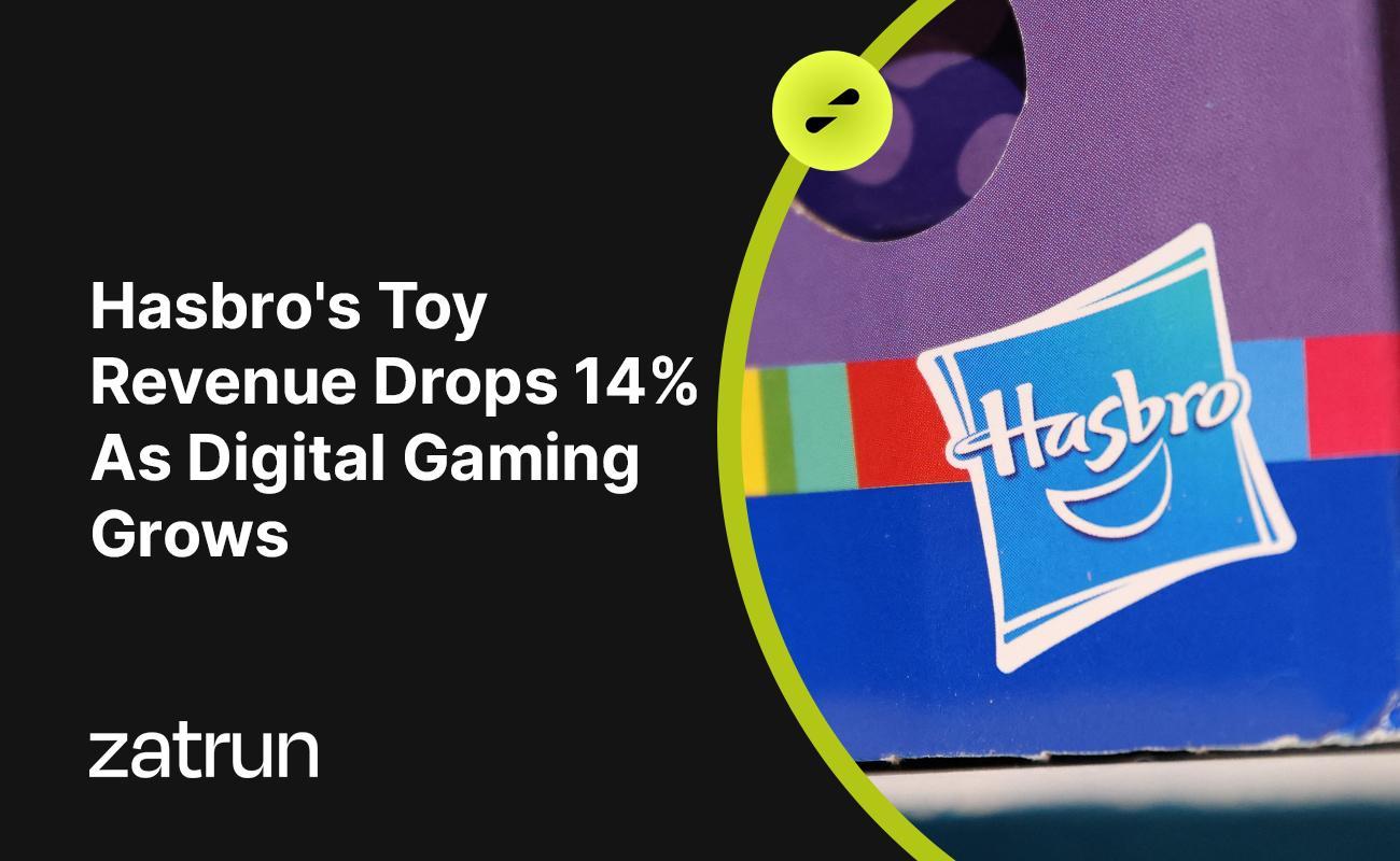 Hasbro's Toy Revenue Drops 14% As Digital Gaming Grows